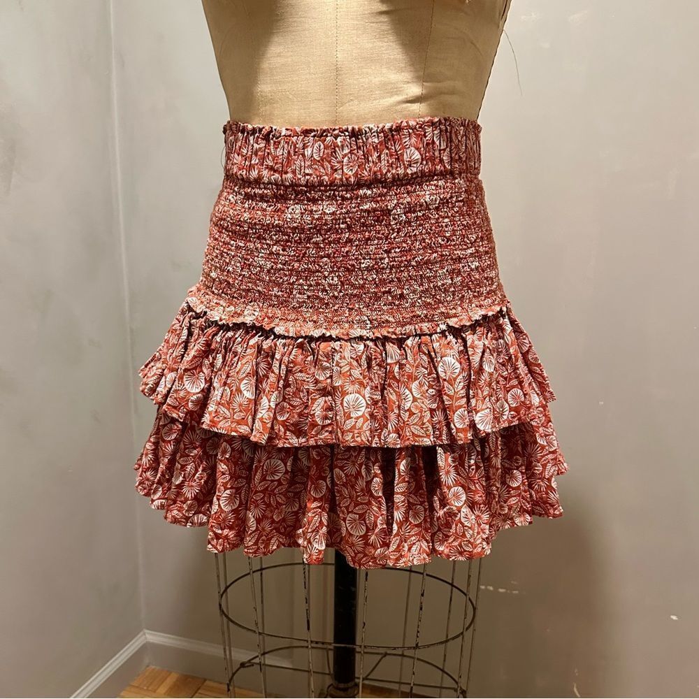 Printed Mini Skirt 